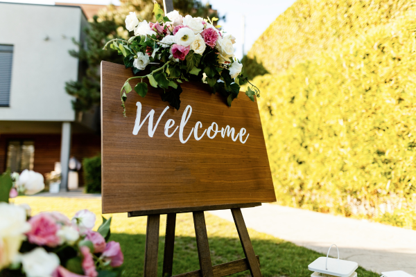 Signage is Essential for Your Winery Wedding