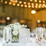 A beautiful table set-up for a wedding curated by Grapevine Vows in one of Virginia's winery wedding venue