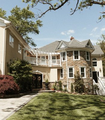 Breathtaking view of Stone Manor Boutique Inn surrounded by Virginia countryside